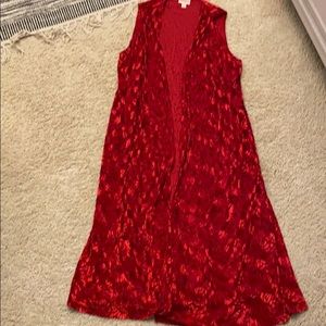 Elegant Red LulaRoe Joy
